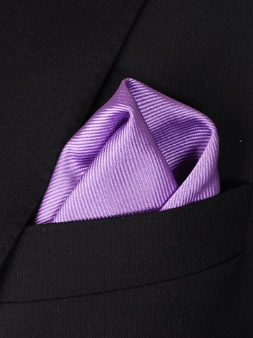 Einstecktuch Seide Flieder F26