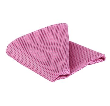 Einstecktuch Seide Fuchsia Motiv