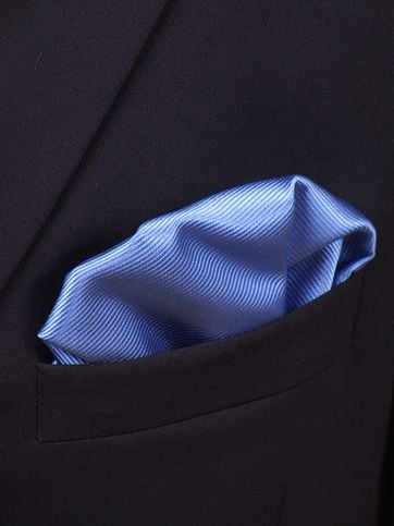 Einstecktuch Seide Königsblau F05