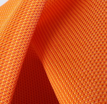 Einstecktuch Seide Orange Motiv