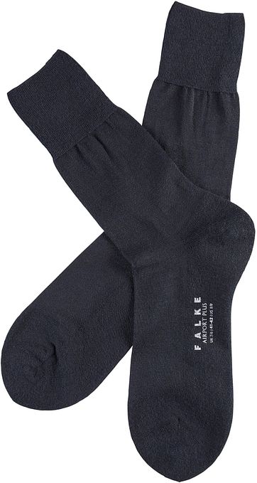 FALKE Airport PLUS Socken Navy 6370