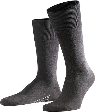 FALKE Airport Socken Braun 5450