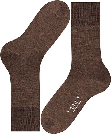 FALKE Airport Socken Braun 5450