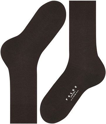 FALKE Airport Socken Braun 5930