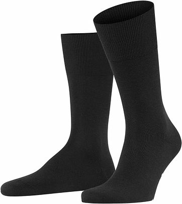 FALKE Airport Socken Schwarz 3000