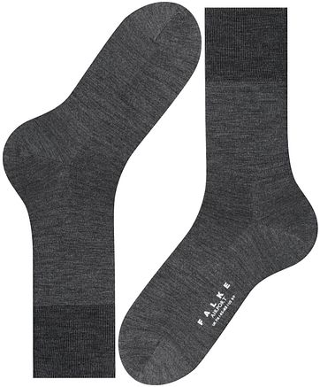 Falke Airport Socks Asphalt 3180