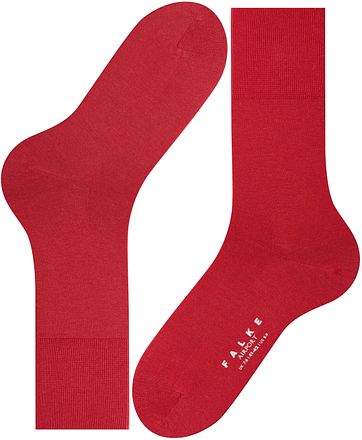 Falke Airport Socks Red 8120