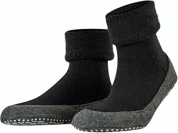 Falke Cosyshoe Hausschuhe Schwarz