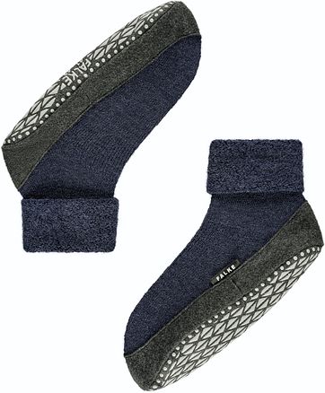 Falke Cosyshoe Sloffen Navy