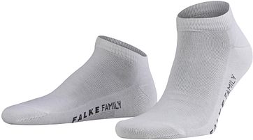 FALKE Family Sneaker Socken Weiß 2000