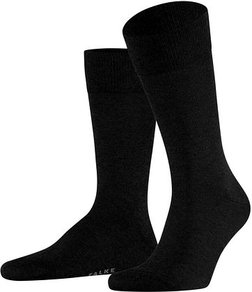 Falke Happy Socken 2 Paar Schwarz 3000