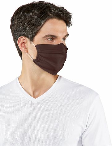 Falke Mondkapje Bruin 2 Pack