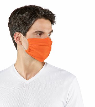 Falke Mondkapje Oranje 2 Pack