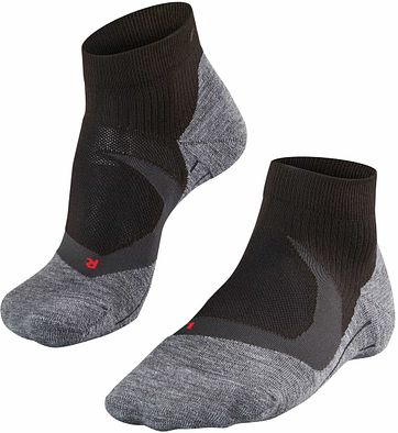 Falke RU4 Cool Short Socken Schwarz