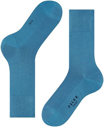 FALKE Tiago Socken Blau 6326