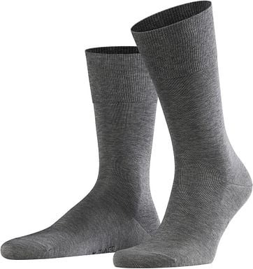 FALKE Tiago Socken Grau 3390