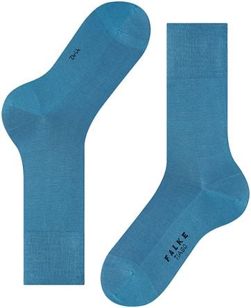 Falke Tiago Sok Blauw 6326