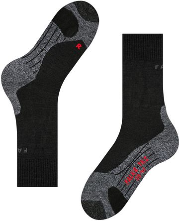 Falke TK2 Hiking Socks Black