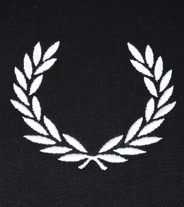Fred Perry Hoodie Black