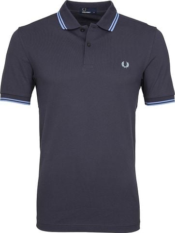 Fred Perry Polo Grijs Blauw C12 fred perry kopen in de aanbieding Fred Perry Polo Grijs Blauw C12 fred perry kopen in de aanbieding