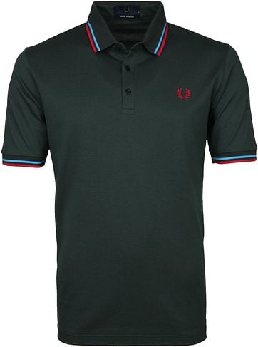 Fred Perry Polo M102 Donkergroen