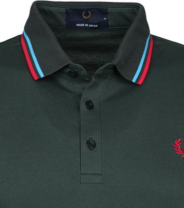 Fred Perry Polo M102 Donkergroen