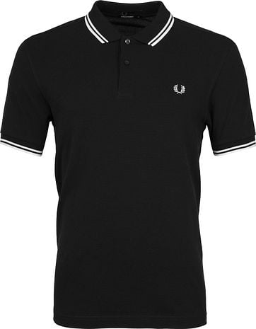 Fred Perry Polo Schwarz 524