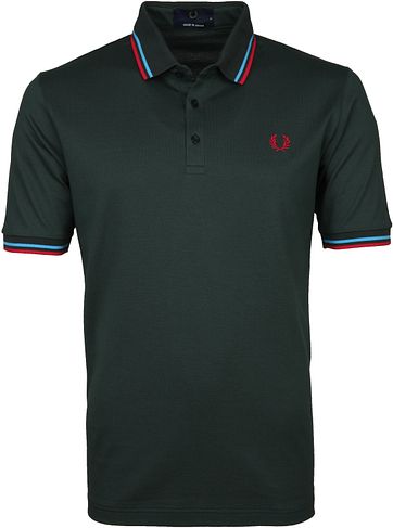Fred Perry Polo Shirt M102 Dark Green