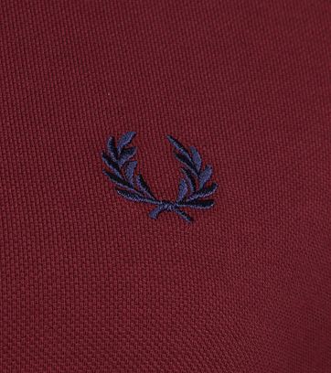 fred perry bordeaux