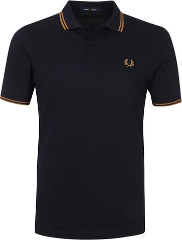 Fred Perry Polo Zwart M3600