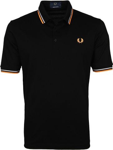 Fred Perry Poloshirt M102 Schwarz