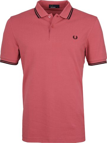 Fred Perry Poloshirt Pink I09