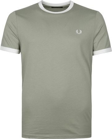 Fred Perry T-Shirt Grun M3519