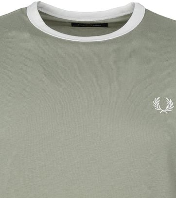 Fred Perry T-Shirt Grun M3519
