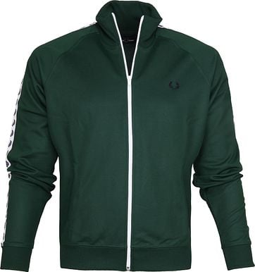 Fred Perry Taped Track Ivy Jacket Groen