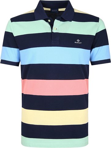 Gant Basic Polo Streifen Gant Basic Polo Streifen