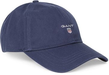 Gant Cap Twill Donkerblauw