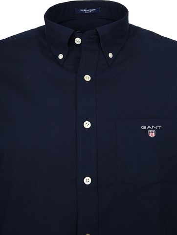 Gant Casual Shirt Broadcloth Marine