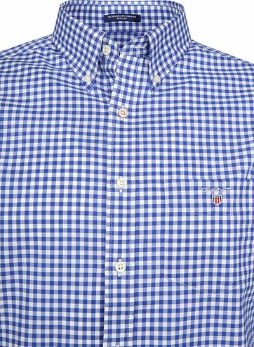 Gant Gingham Shirt Blue Check