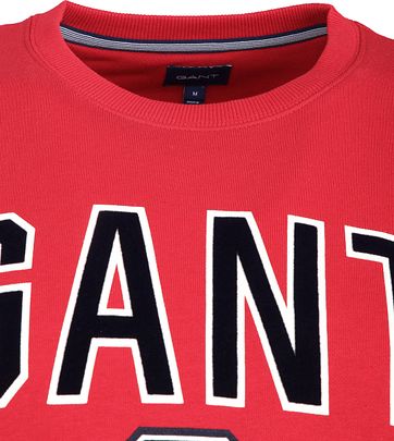 Gant Logo Sweater Rood 2046057 610 Red online bestellen Gant Logo Sweater Rood 2046057 610 Red online bestellen