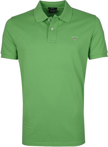 Gant Polo Shirt Rugger Foliage Grün