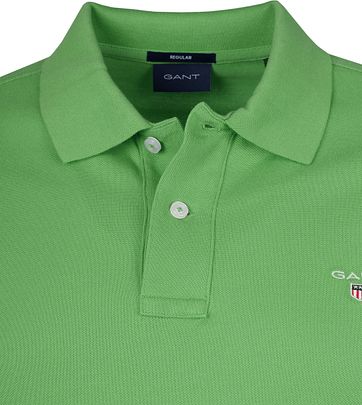 Gant Polo Shirt Rugger Foliage Grün