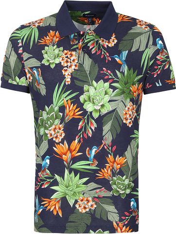 Gant Polo Shirt Rugger Garden Dunkelblau