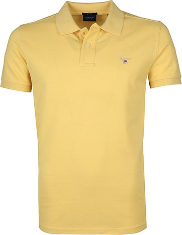 Gant Polo Shirt Rugger Gelb