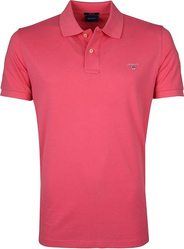 Gant Polo Shirt Rugger Rosa