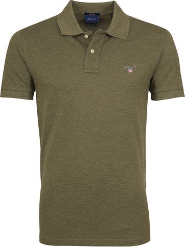 Gant Poloshirt Army Groen gant kopen in de aanbieding Gant Poloshirt Army Groen gant kopen in de aanbieding