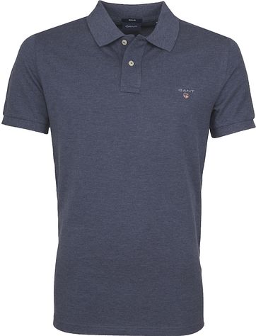 Gant Poloshirt Dark Jeans Blue