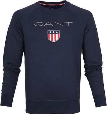 Gant Shield Sweater Dunkelblau
