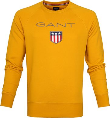Gant Shield Sweater Ocker