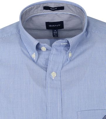 Gant Shirt Micro Stripes Blue